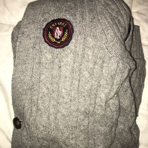 Abercrombie and Fitch Logo Seal Cardigan